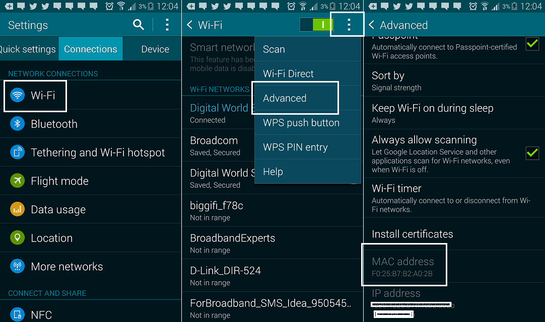 How To Change Mac Address On Android Without App